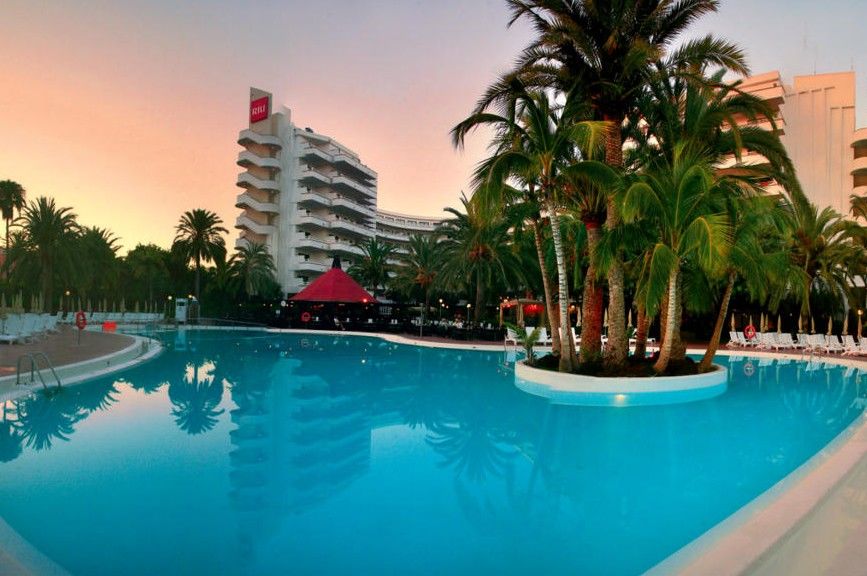 Hotel Riu Papayas 普拉亚戴尔雷安格莱斯 外观 照片